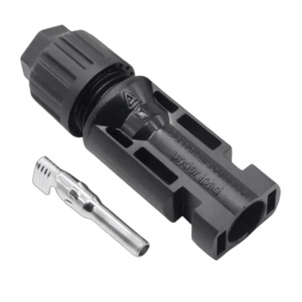 Conector  MC4 Fêmea  2.5-6MM2 30A 1000VDC para Aplicações  Fotovoltaicas